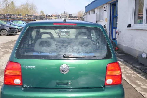 VW Lupo 6X Heckklappe Klappe Kofferraumklappe Scheibe grün LA6N