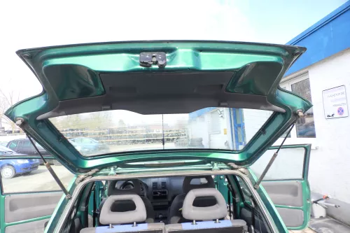 VW Lupo 6X Heckklappe Klappe Kofferraumklappe Scheibe grün LA6N (166671)