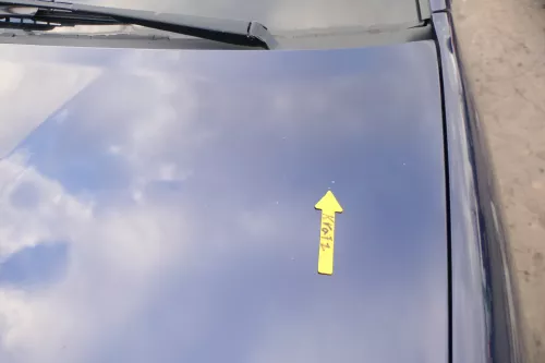 Skoda Octavia 1U Motorhaube Haube Klappe vorne grau LF5U  blau mit Grill (166685)