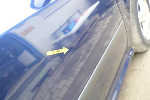 Skoda Octavia 1U Kombi  +Limo Tür vorne rechts Beifahrertür blau LF5U 9460 (166694)