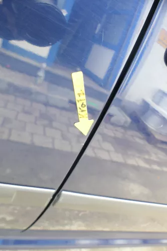 Skoda Octavia 1U5 Combi Kombi Variant Tür hinten rechts blau 9460 LF5U (166695)