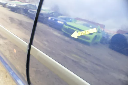 Skoda Octavia 1U5 Combi Kombi Variant Tür hinten links blau LF5U 9460 (166698)