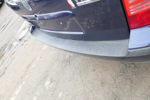 Skoda Octavia 1U Kombi Combi Stoßstange hinten Heckstoßstange blau LF5U 9460 (166701)