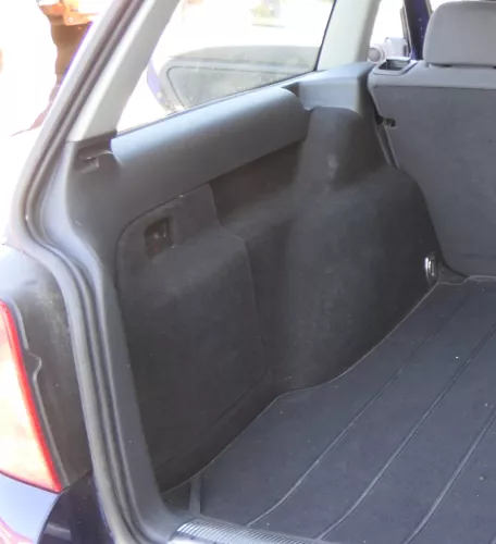 Passat 3BG 3B Abdeckung Verkleidung Kofferraum hinten links 3B9867429Q anthrazit