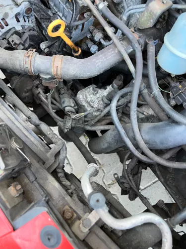 VW T4 Ölkühler Halter Ölfilterflansch 028115417 TDI Golf 3 Cabrio 1E AFN AHU (166770)