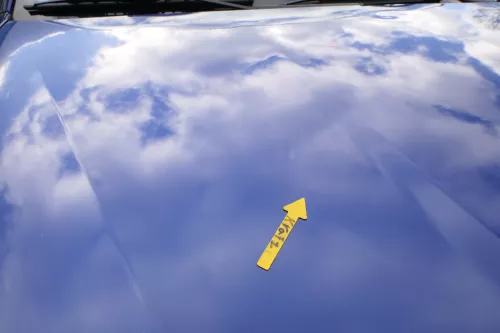 Seat Arosa 6H Facelift Motorhaube Haube Klappe vorne blau LS5N (166802)