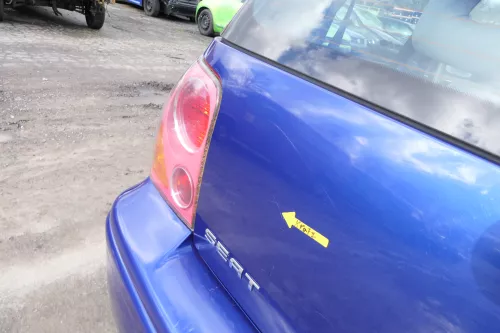 Arosa 6H Heckklappe Klappe hinten Kofferraumklappe Facelfift blau LS5N (166806)