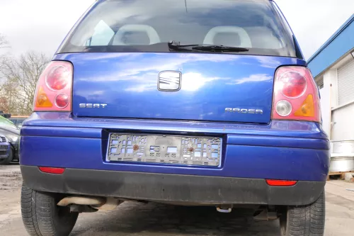 Arosa 6H Heckklappe Klappe hinten Kofferraumklappe Facelfift blau LS5N (166806)