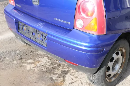 Seat Arosa 6H Stoßstange hinten Facelift Heckstoßstange blau LS5N (166807)