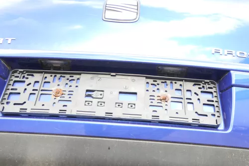 Seat Arosa 6H Stoßstange hinten Facelift Heckstoßstange blau LS5N (166807)