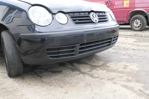 VW Polo 9N Stoßstange Frontstoßstange vorne schwarz LC9Z (166861)