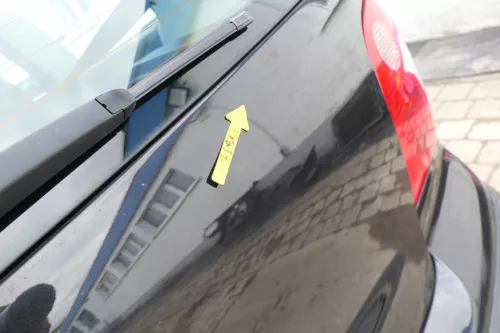 VW Polo 9N3 9N Heckklappe Kofferraumklappe Klappe schwarz LC9Z - Scheibe ohne (166865)