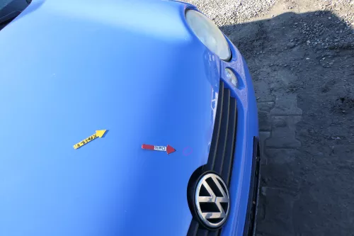 VW Lupo Motorhaube KLappe vorne blau LR5A (166880)