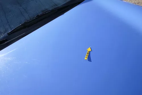 VW Lupo Motorhaube KLappe vorne blau LR5A (166880)