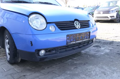 VW Lupo 6x Stoßstange vorne Frontstoßstange Stoßfänger blau LR5A (166881)
