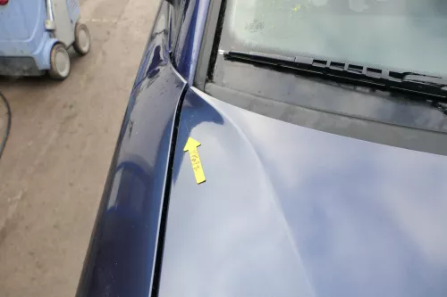 VW Passat 3B Motorhaube Klappe vorne vorn Haube blau LB5N (166917)