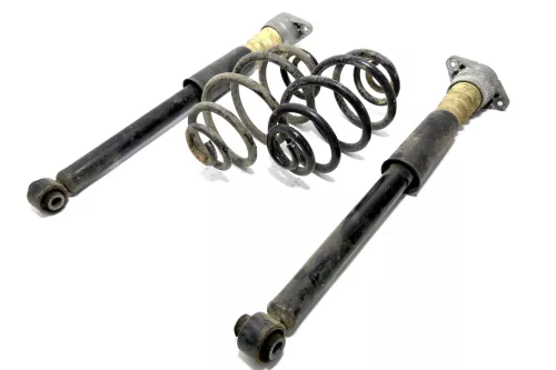 2x Passat 3BG 3B Federbein Stoßdämpfer + Feder Federn hinten links + rechts (166933)