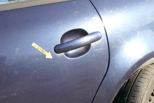 Passat 3B 3BG 3B6 Kombi Variant Tür hinten links blau LN5Y (166941)