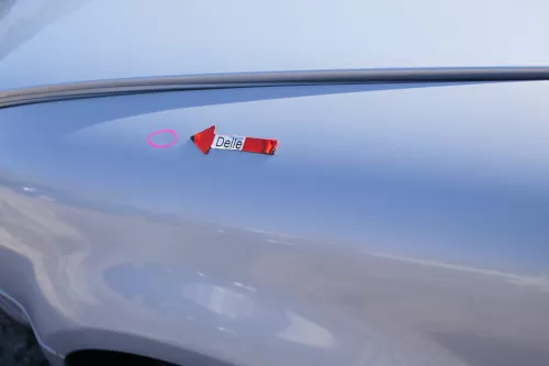 VW Passat 3B Kotflügel vorne links silber LB7Z (166970)