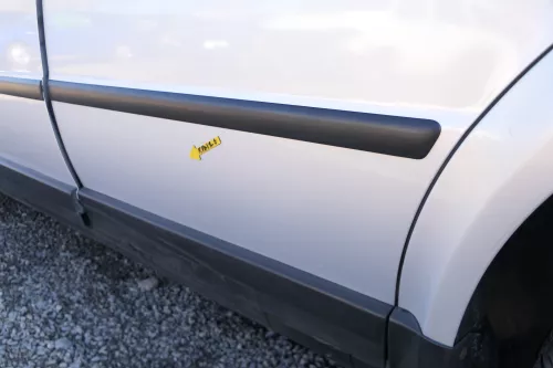 VW Passat 3B 3BG Limousine Tür hinten links silber grau LB7Z satinsilber (166972)