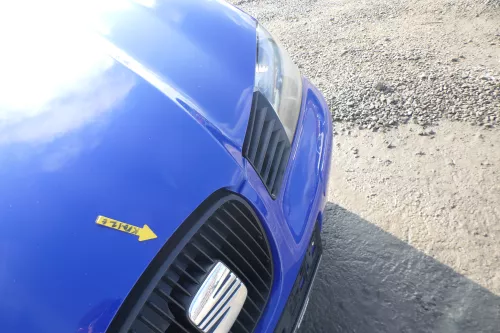 Seat Ibiza 6L Motorhaube Haube Klappe vorne blau LS5G 6L0823031D (167184)