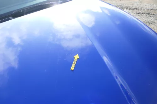 Seat Ibiza 6L Motorhaube Haube Klappe vorne blau LS5G 6L0823031D (167184)