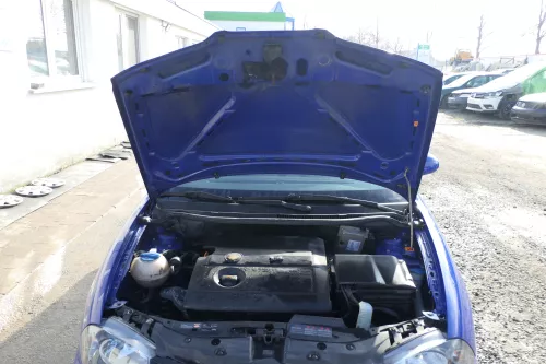 Seat Ibiza 6L Motorhaube Haube Klappe vorne blau LS5G 6L0823031D (167184)