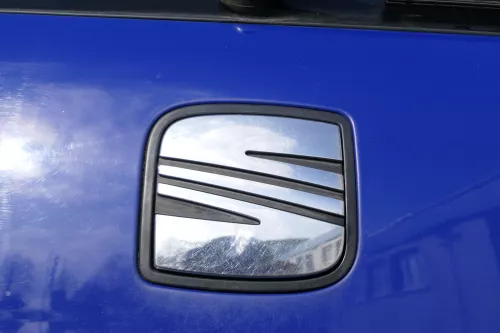 Seat Ibiza 6L Heckklappe Klappe hinten Kofferraumklappe blau LS5G ohneBremsleuch (167194)