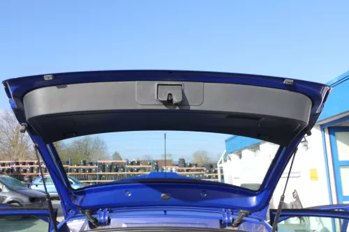 Seat Ibiza 6L Heckklappe Klappe hinten Kofferraumklappe blau LS5G ohneBremsleuch (167194)