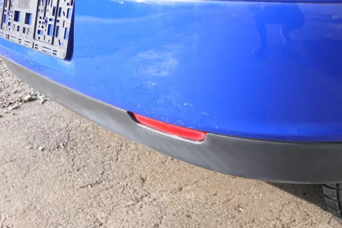 Seat Ibiza 6L Stoßstange Heckstoßstange hinten blau LS5G (167195)