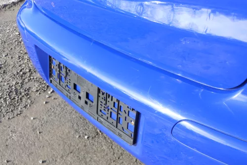 Seat Ibiza 6L Stoßstange Heckstoßstange hinten blau LS5G (167195)