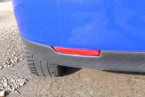 Seat Ibiza 6L Stoßstange Heckstoßstange hinten blau LS5G (167195)