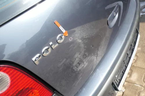 VW Polo 9N3 9N Heckklappe Kofferraumklappe Klappe grau LC7V - Scheibe ohne (167245)