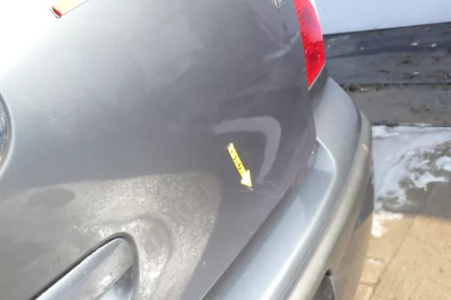 VW Polo 9N3 9N Heckklappe Kofferraumklappe Klappe grau LC7V - Scheibe ohne (167245)