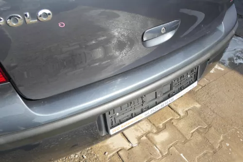 VW Polo 9N 9N3 Stoßstange Heckstoßstange hinten grau LC7V (167246)