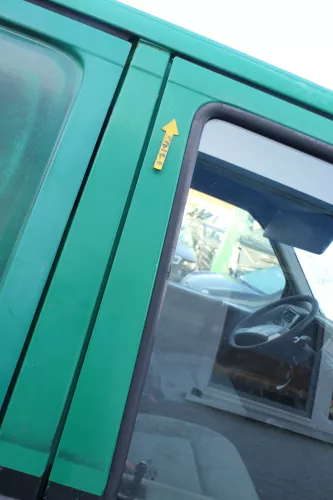VW T4 Tür vorne rechts grün LA6N Beifahrertür 701831056H bis ca. 1996 ohne Anbau (167263)