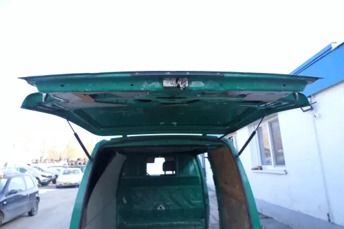 VW T4 Transporter Heckklappe Klappe hinten Kofferraumklappe grün schwarz Kasten (167266)