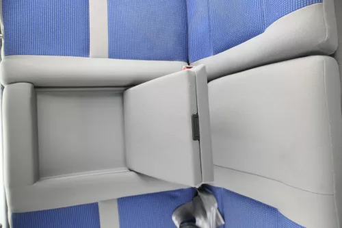 Golf 4 Limousine Sitz Rückbank Rücksitzbank Sitzfläche Sitze blau grau (167454)
