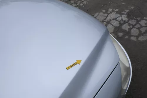 VW Fox 5Z Motorhaube Klappe vorn vorne silber LA7W Haube (167476)