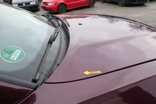 Audi A4 B5 Motorhaube Haube Klappe vorne rot braun LZ3N bis ca. Bj. 1999 (167502)