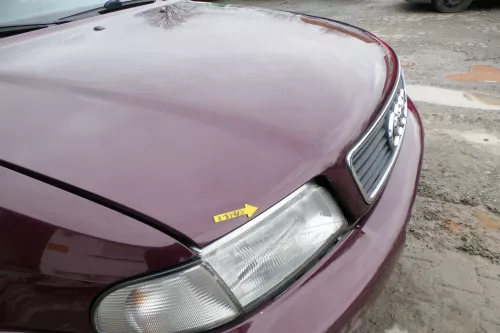Audi A4 B5 Motorhaube Haube Klappe vorne rot braun LZ3N bis ca. Bj. 1999 (167502)