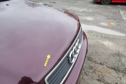Audi A4 B5 Motorhaube Haube Klappe vorne rot braun LZ3N bis ca. Bj. 1999 (167502)