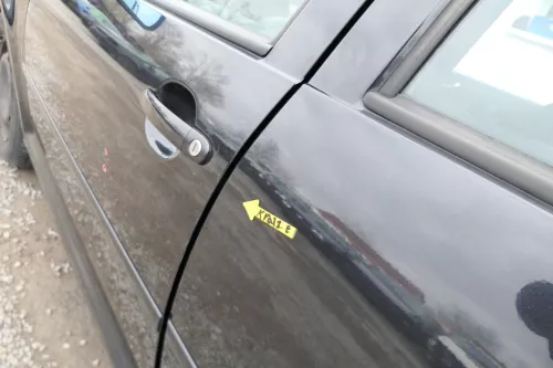 VW Golf 4 Limousine Tür hinten links schwarz LC9Z blackmagic (KEINkombi) p (167531)