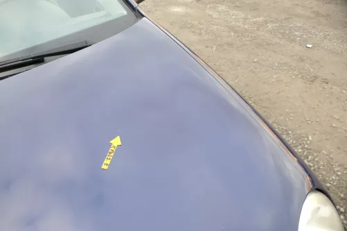 VW Polo 9N Motorhaube Klappe Haube vorne blau LB5N bis ca. Bj. 2004 (167546)