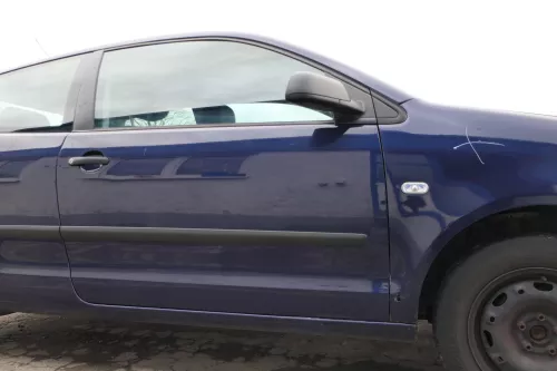 VW Polo 9N 9N3 Tür vorne rechts Beifahrertür 2/3-Türer blau LB5N ohneAnbauteile