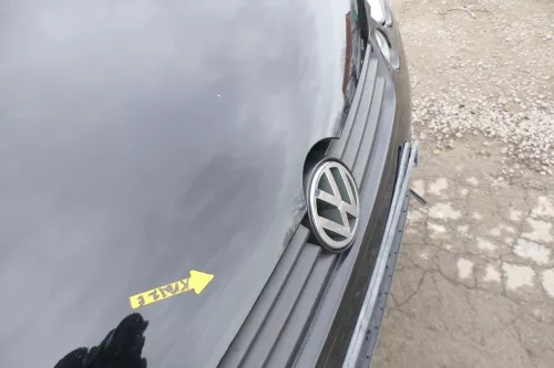VW Lupo Motorhaube Klappe Frontklappe Haube vorne schwarz L041 (167563)