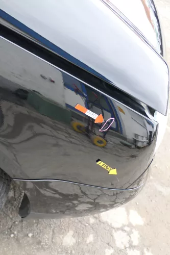 VW Lupo Kotflügel vorne rechts schwarz L041 (167567)