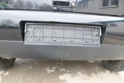 VW Lupo Stoßstange hinten Heckstoßstange Stoßfänger schwarz L041 (167569)