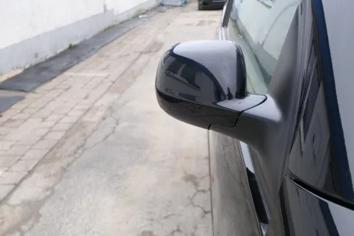 VW Lupo Arosa manueller Spiegel Außenspiegel rechts schwarz L041 156283