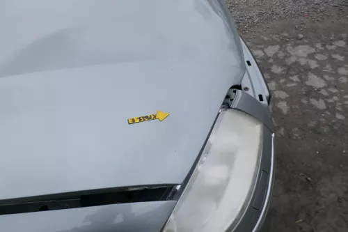 VW Passat 3BG Motorhaube Klappe vorne vorn Haube grau stonegrau LA7S (167586)